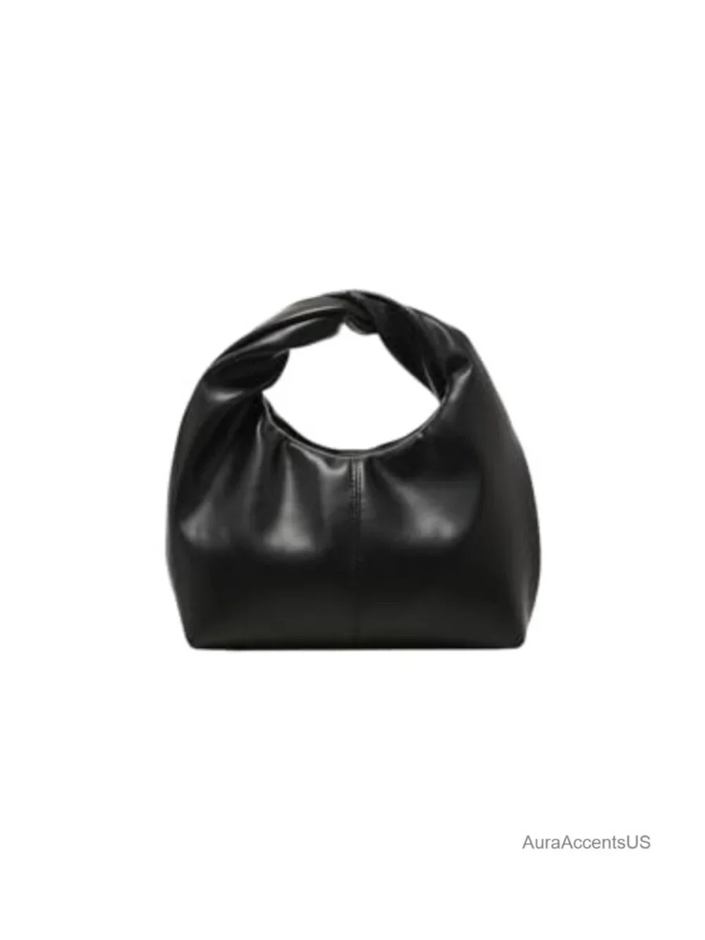 Verdusa Women's Ruched Boho Mini Handbag Clutch Purse Dumpling Pouch Bag